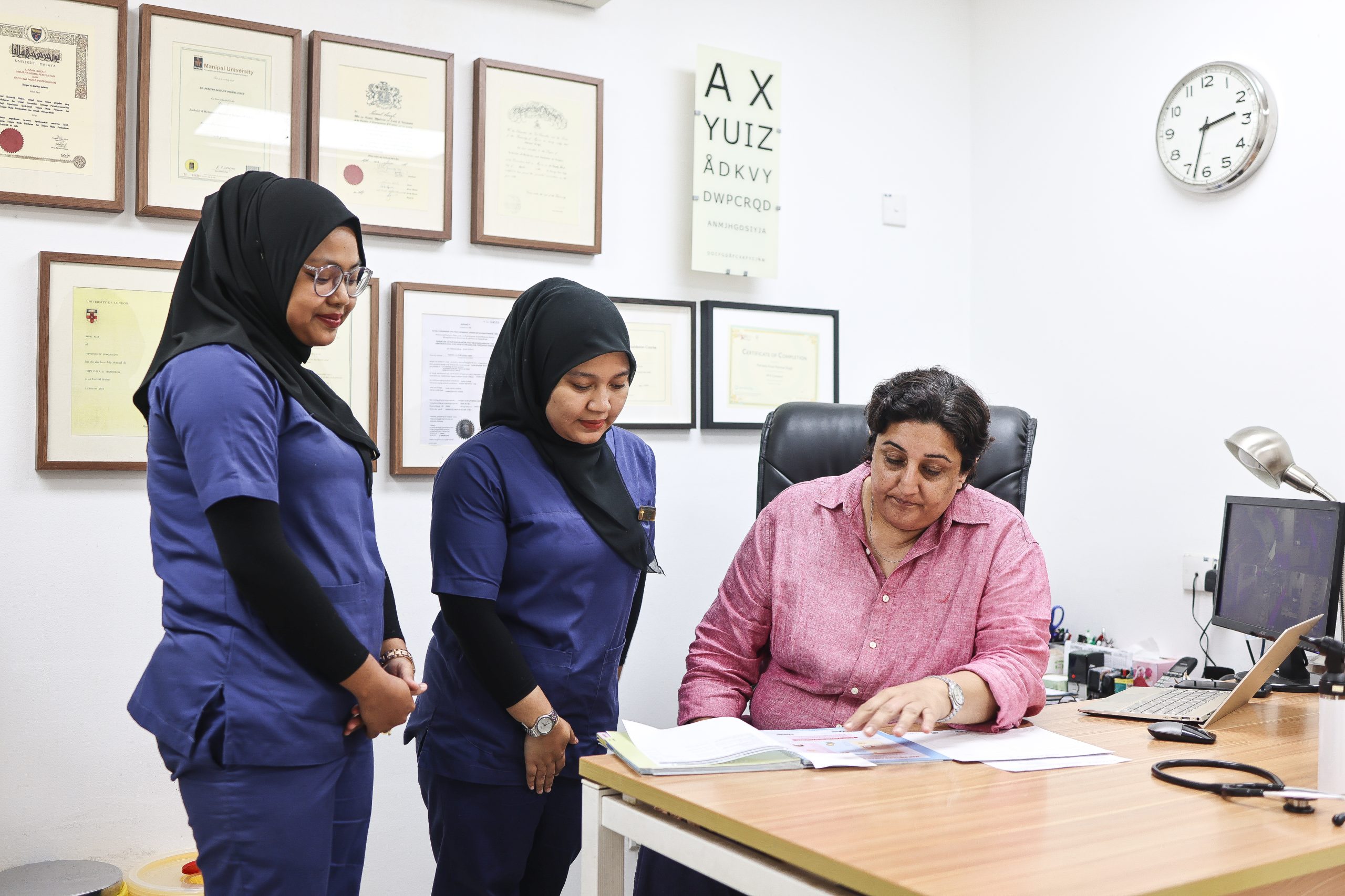 Klinik Bangsar South, private consultation room