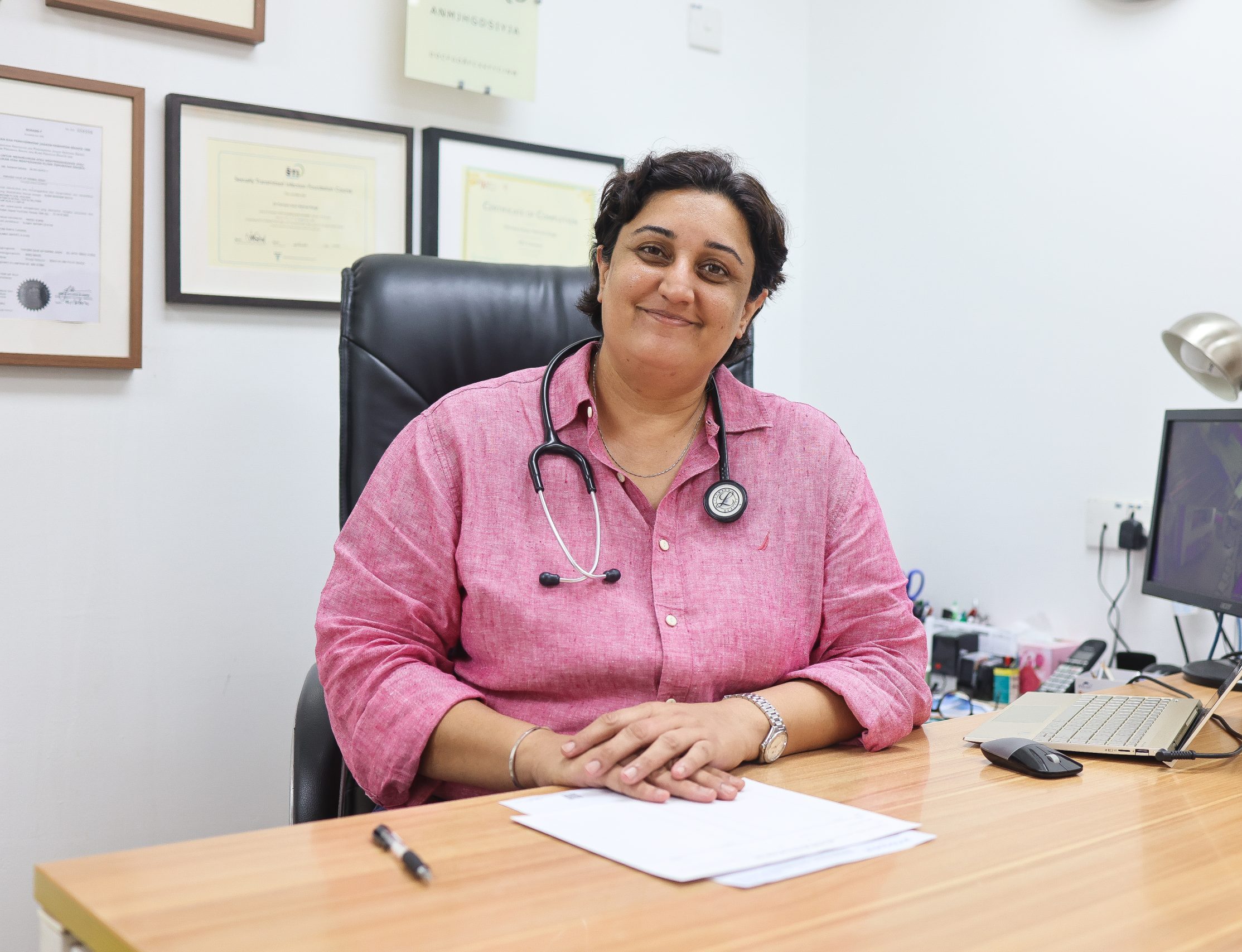 Dr Parveen Kaur at Klinik Bangsar South